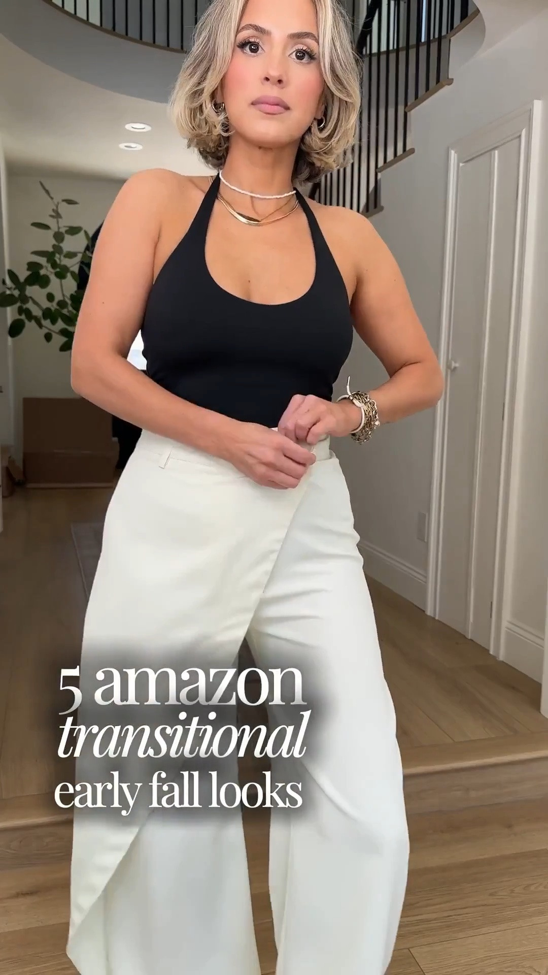 Early fall transitional Amazon outfits 🙌🏼😍

Small in tops/jackets/pants

Levi’s in size 27 

These are looks are perfect for date night, brunch, etc.

#LTKgrwm #LTKootd #LTKU