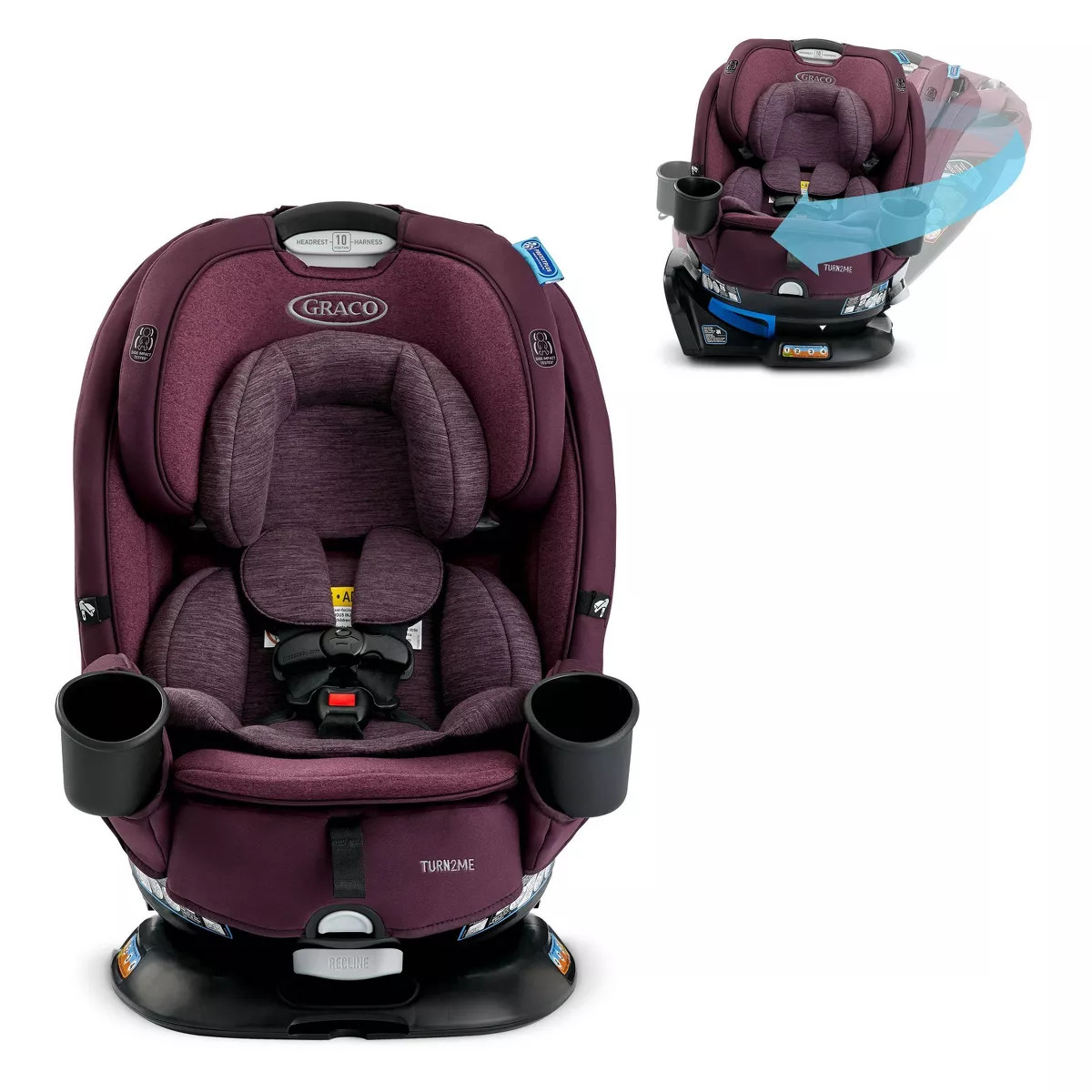 Graco Turn2me 3-in-1 Rotating Convertible Car Seat - London | Target