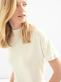 Softspun knit mockneck tee | Gap US