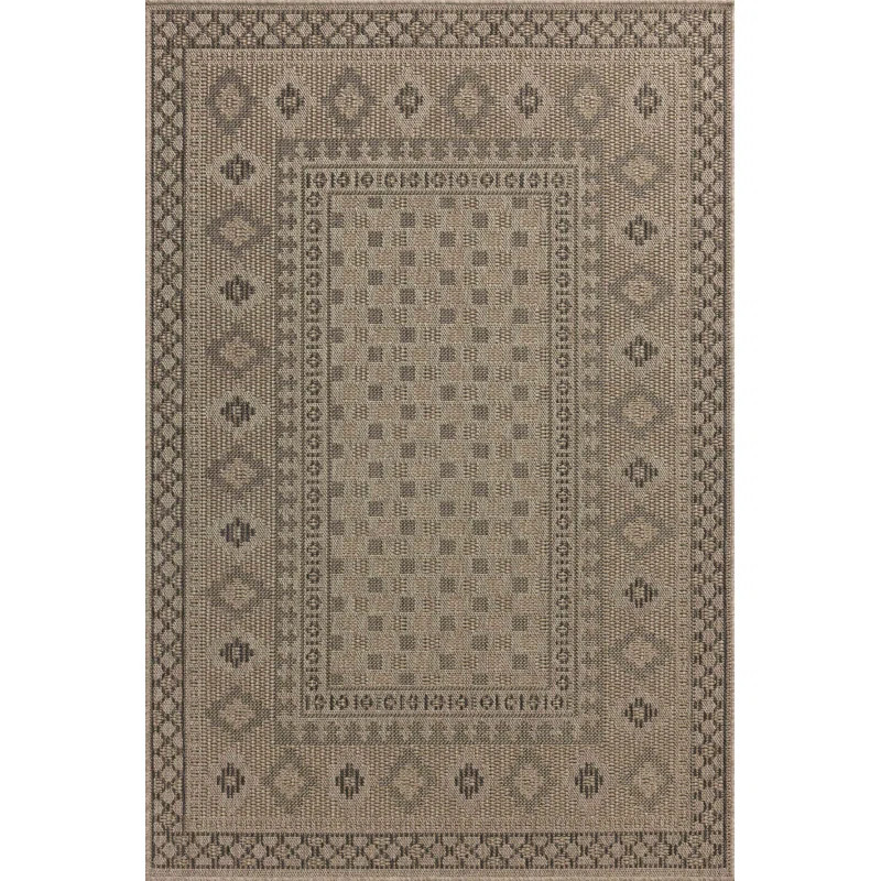 Chris Loves Julia x Loloi Providence Dove / Charcoal Indoor/Outdoor Area Rug | Wayfair | Wayfair North America