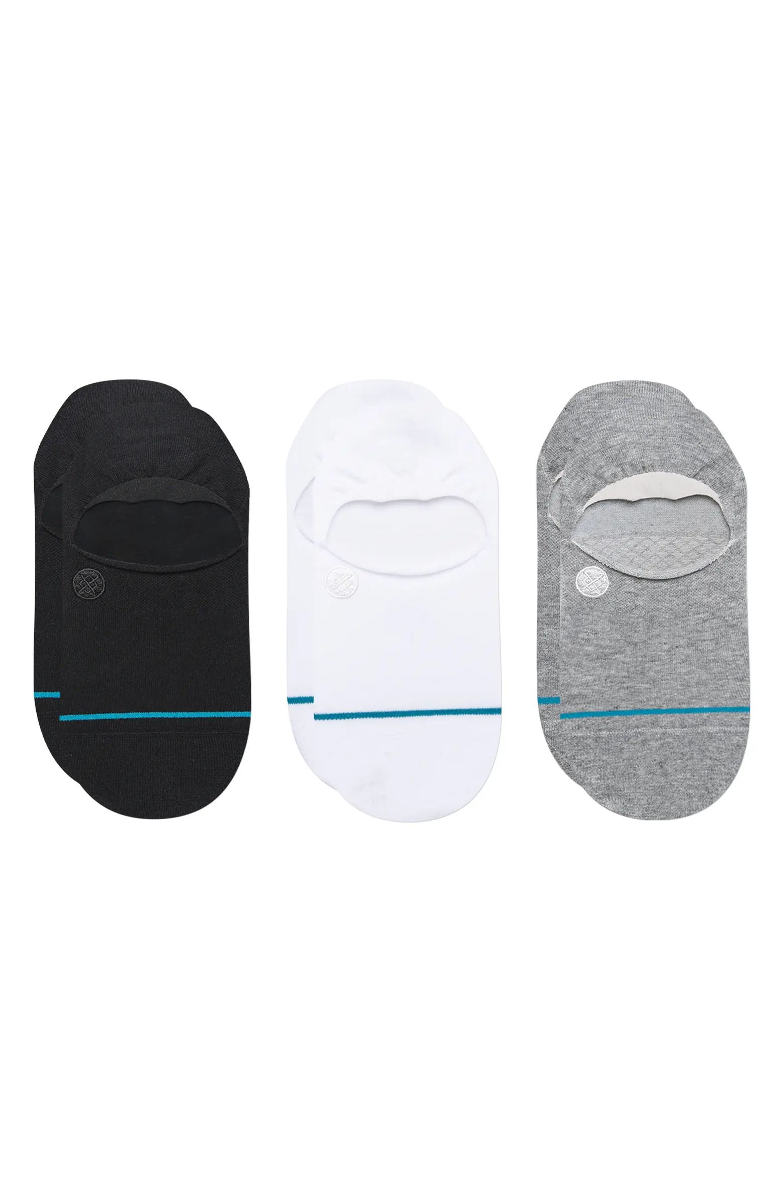 Stance Icon Assorted 3-Pack No-Show Socks | Nordstrom | Nordstrom
