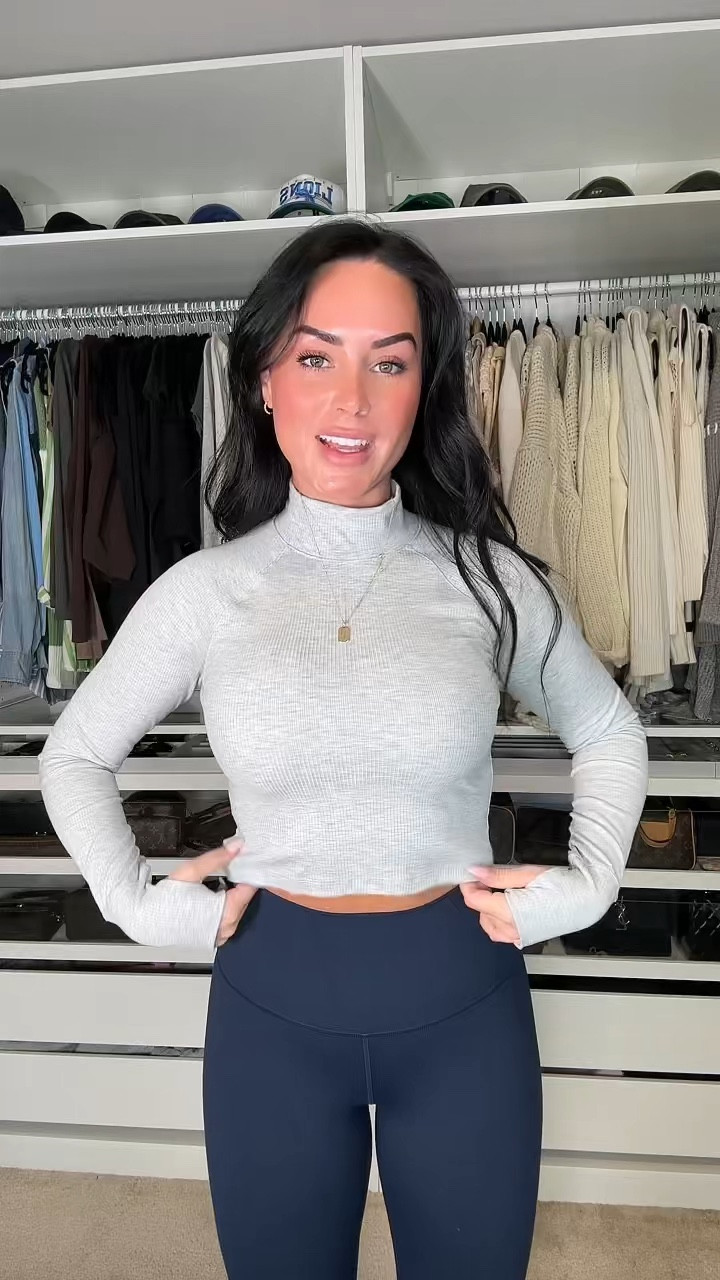 The perfect layering top! 

I’m wearing a size small long sleeve, size small jacket, size 4 vest, size 4 leggings 

#LTKSaleAlert #LTKActive #LTKWatchNow