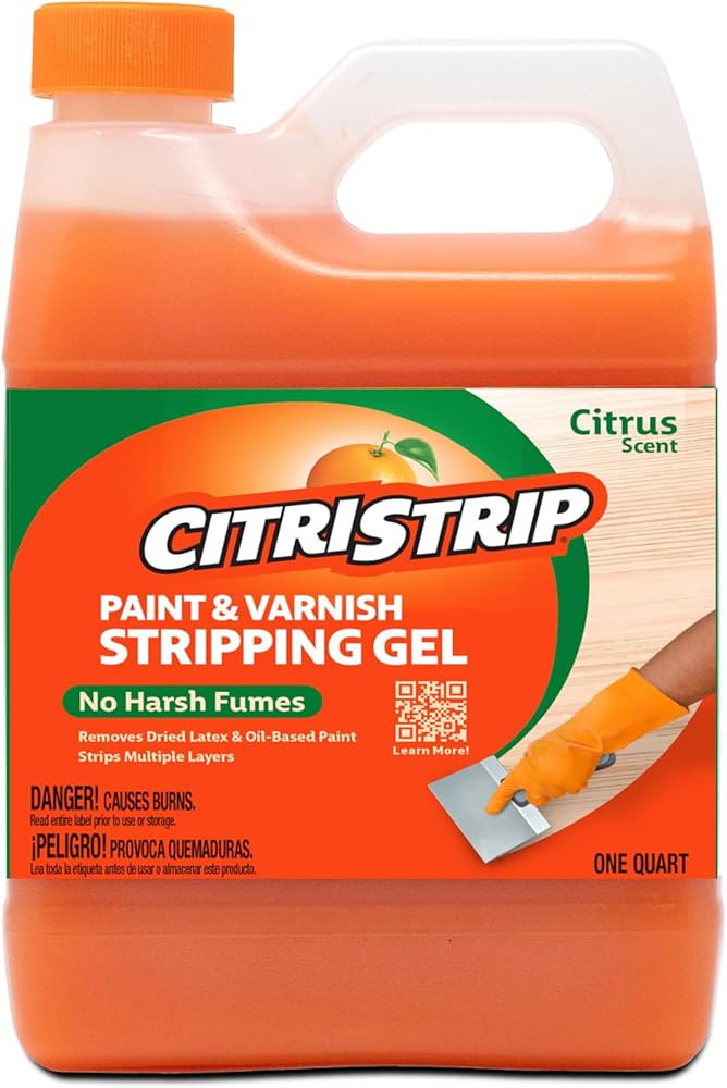 Citristrip® Paint & Varnish Stripping Gel, 1 Quart | Amazon (US)