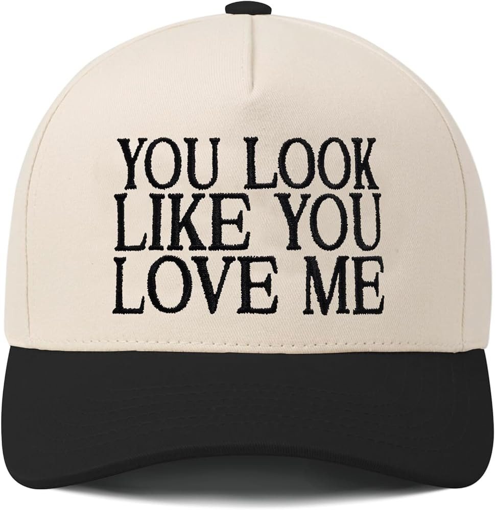 Amazon.com: You Look Like You Love Me Funny Trucker Hats Women Vintage Adjustable Baseball Cap Em... | Amazon (US)