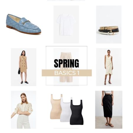Spring Office Basics 🤍 

classic work outfits | elegant style | basic pieces | old money aesthetic | spring work outfit | office wear | office outfits 