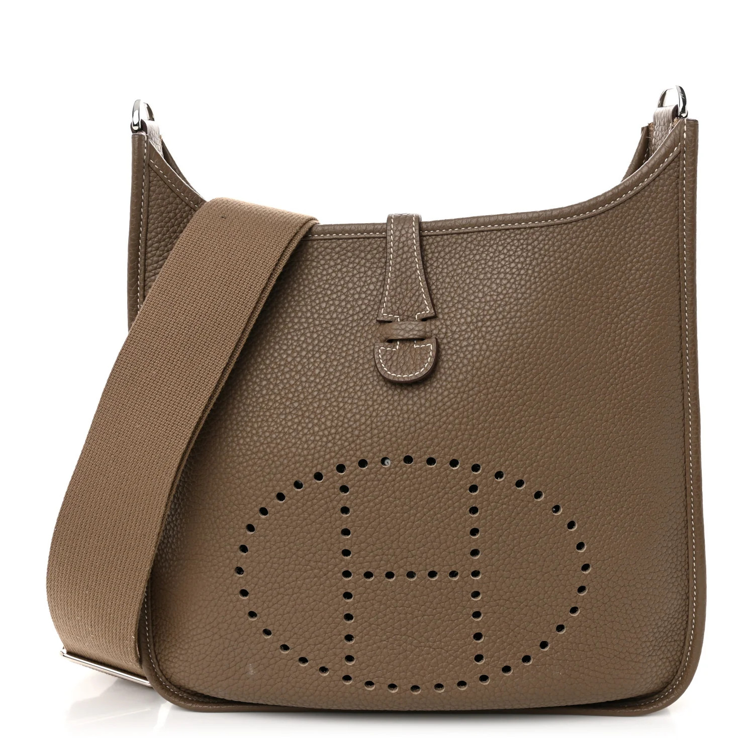 Hermes Taurillon Clemence Evelyne III PM Etoupe 1730448 | FASHIONPHILE (US)