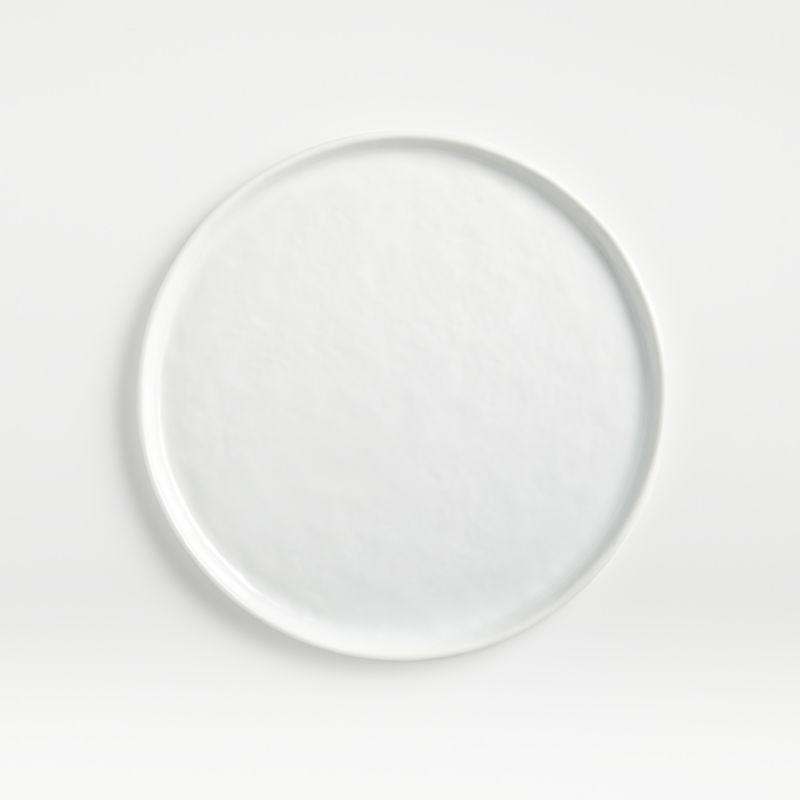 Mercer White Round Ceramic Salad Plate + Reviews | Crate & Barrel | Crate & Barrel