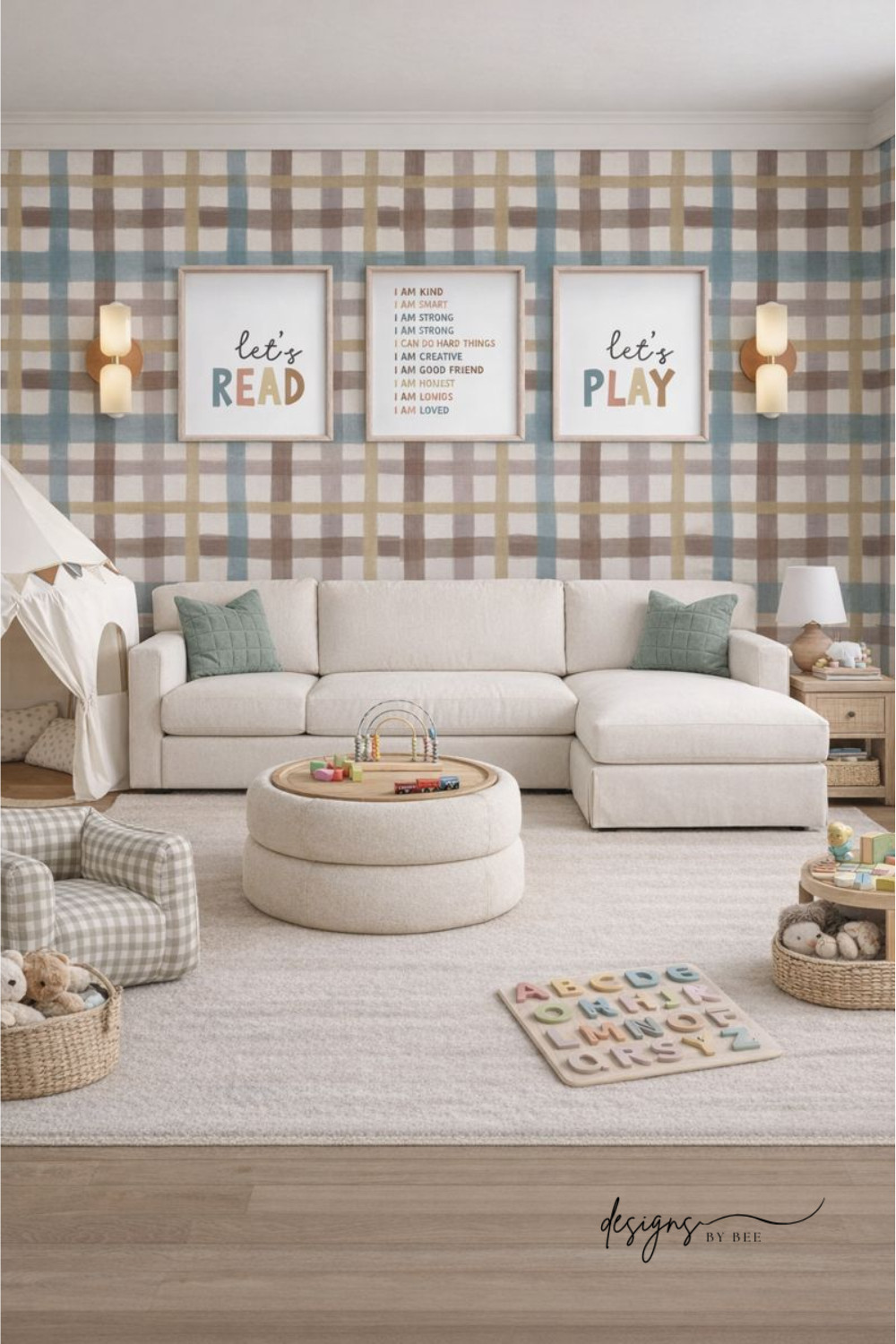 colorful playroom design  

 #LTKHome #LTKKids
