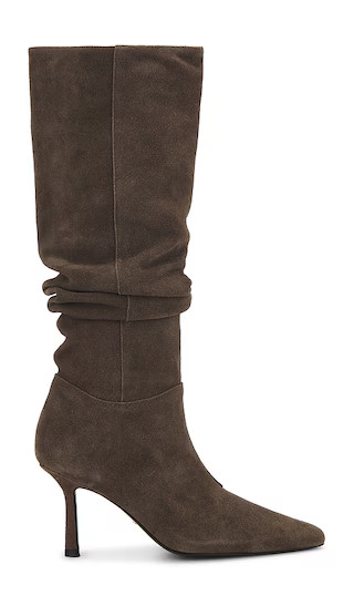 Dani Boot in Dark Chocolate Brown | Revolve Clothing (Global)