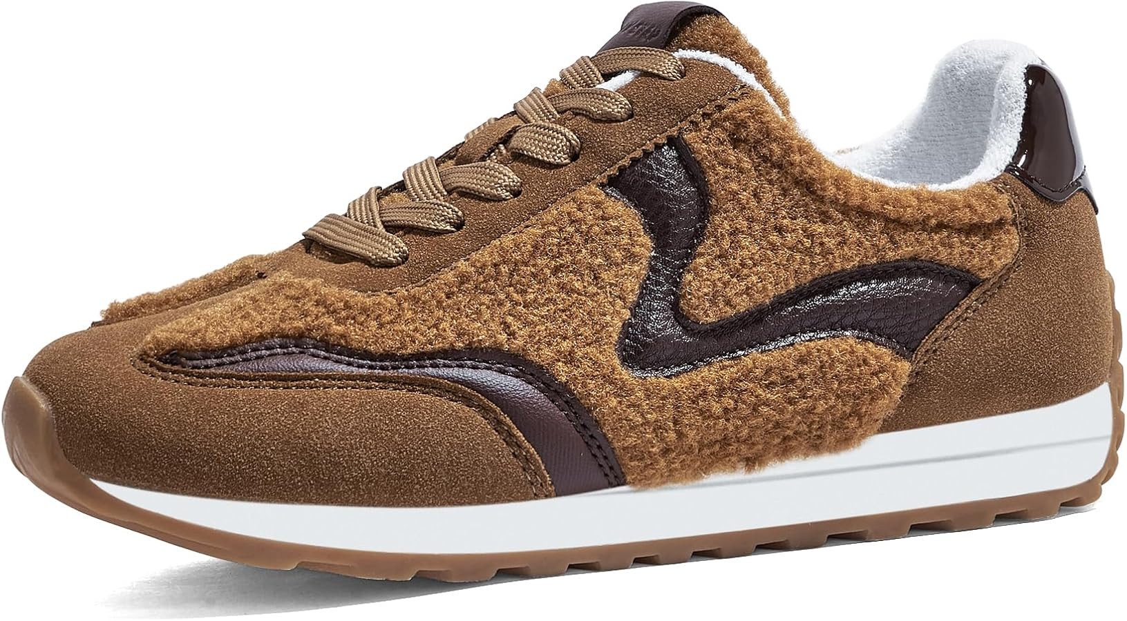 LUCKY STEP Women's Fashion Sneakers Trendy Tennis Shoes Neutral Stylish Retro Trainers Casual Run... | Amazon (US)