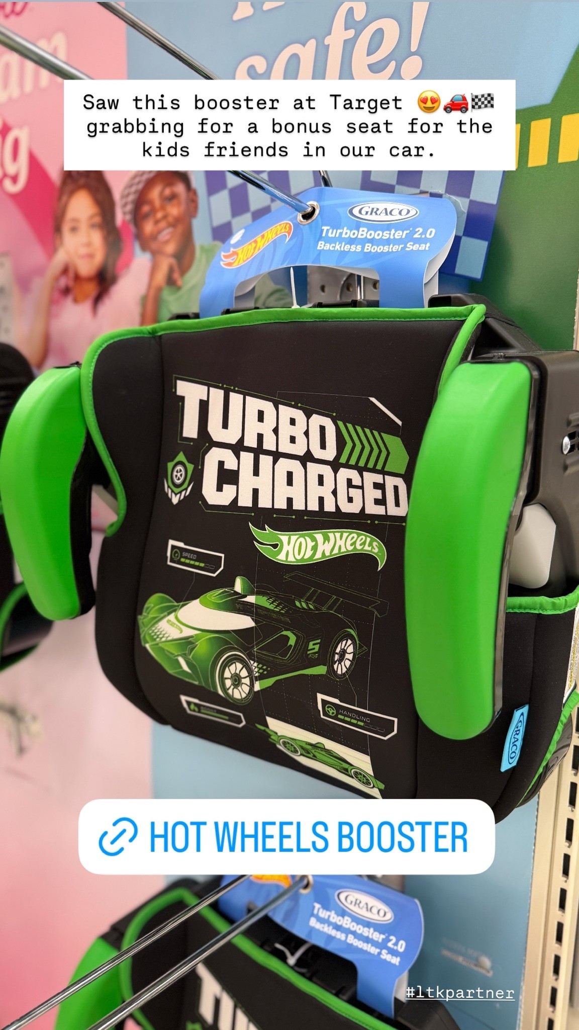 Hot Wheels car seat booster! So cool for our car kids. #ltktarget