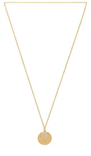SHASHI Double Coin Necklace in Gold | Revolve Clothing (Global)