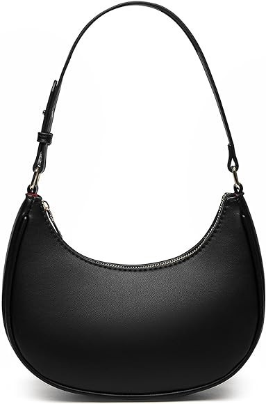 Barabum Retro Classic Clutch Shoulder Tote HandBag with Zipper Closure for Women | Amazon (US)