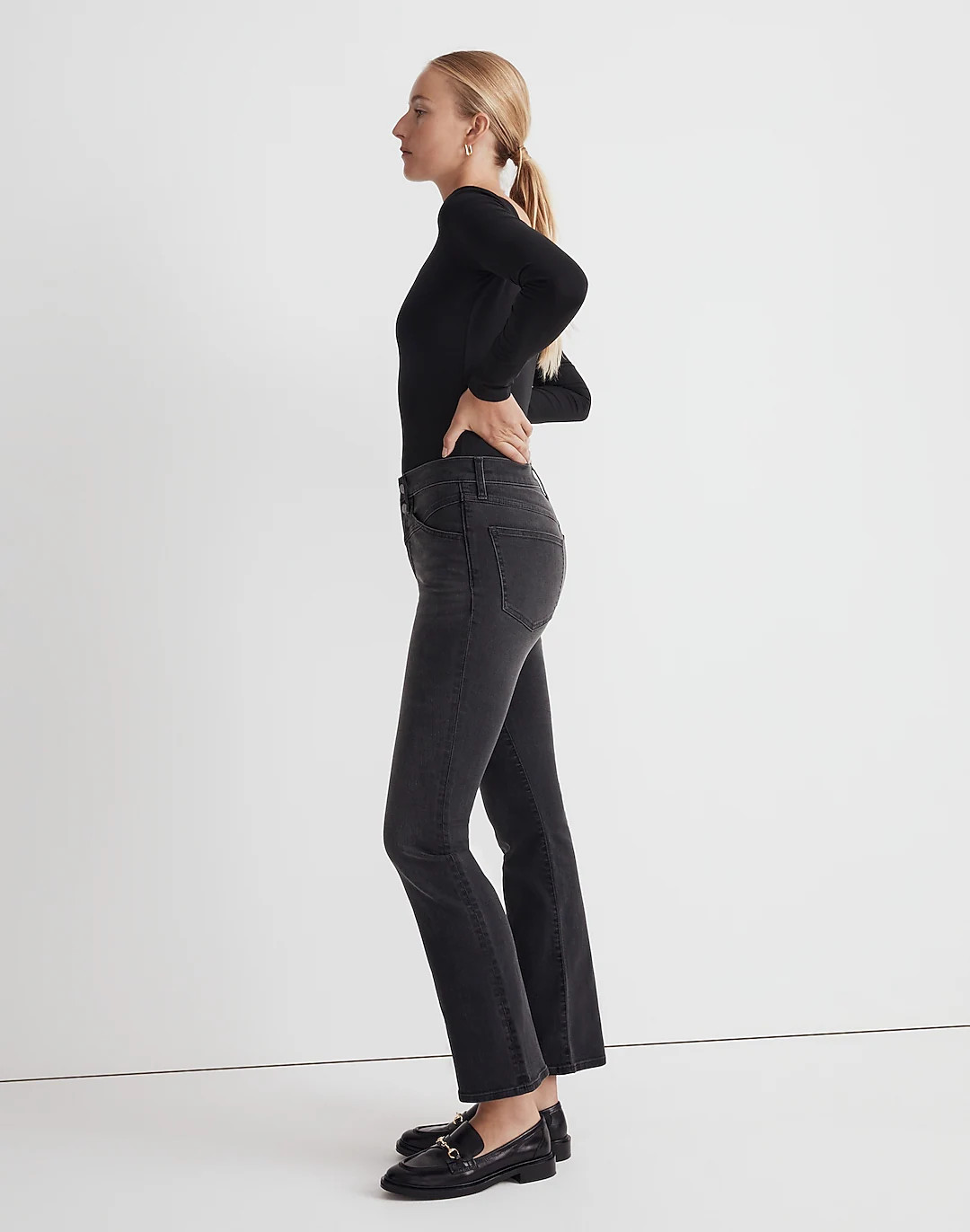 Kick Out Crop Jeans in Beckley Wash | Madewell