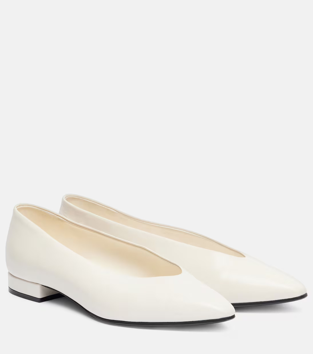 Rebecca leather ballet flats | Mytheresa (US/CA)