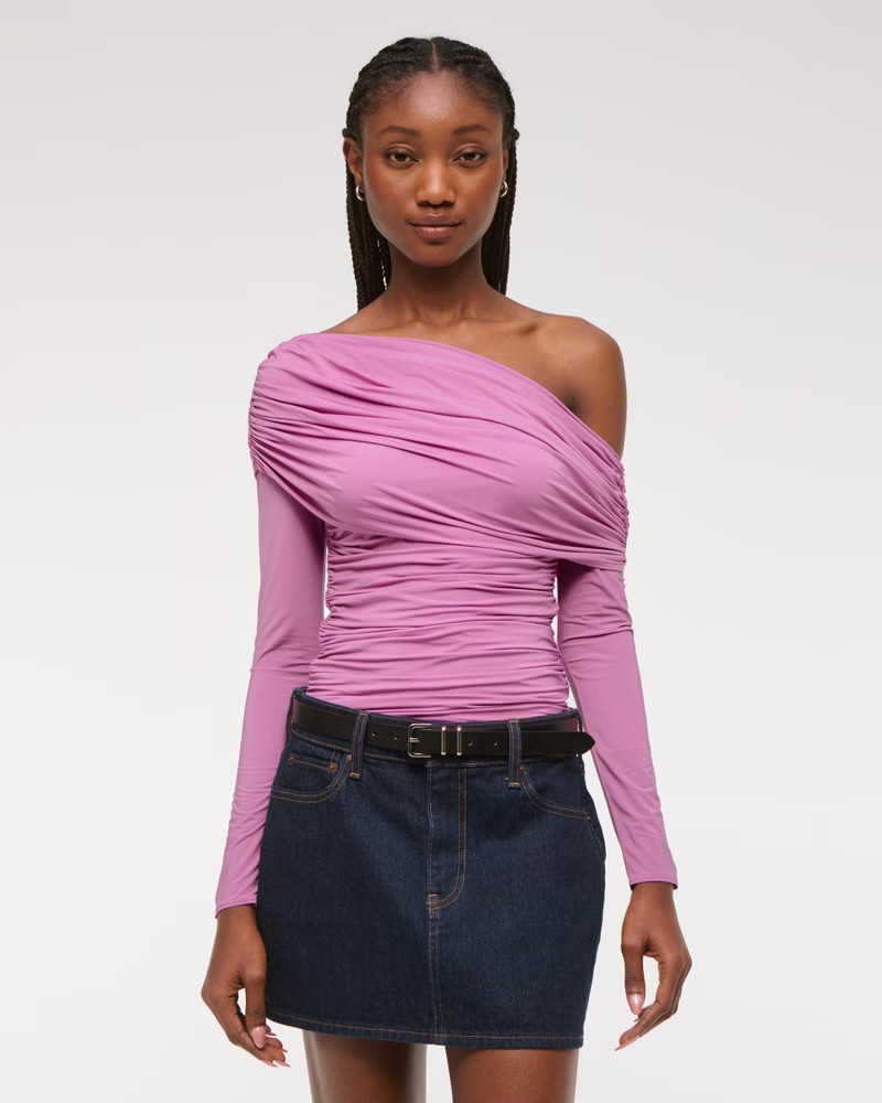 Asymmetrical Foldover Top | Abercrombie & Fitch (US)