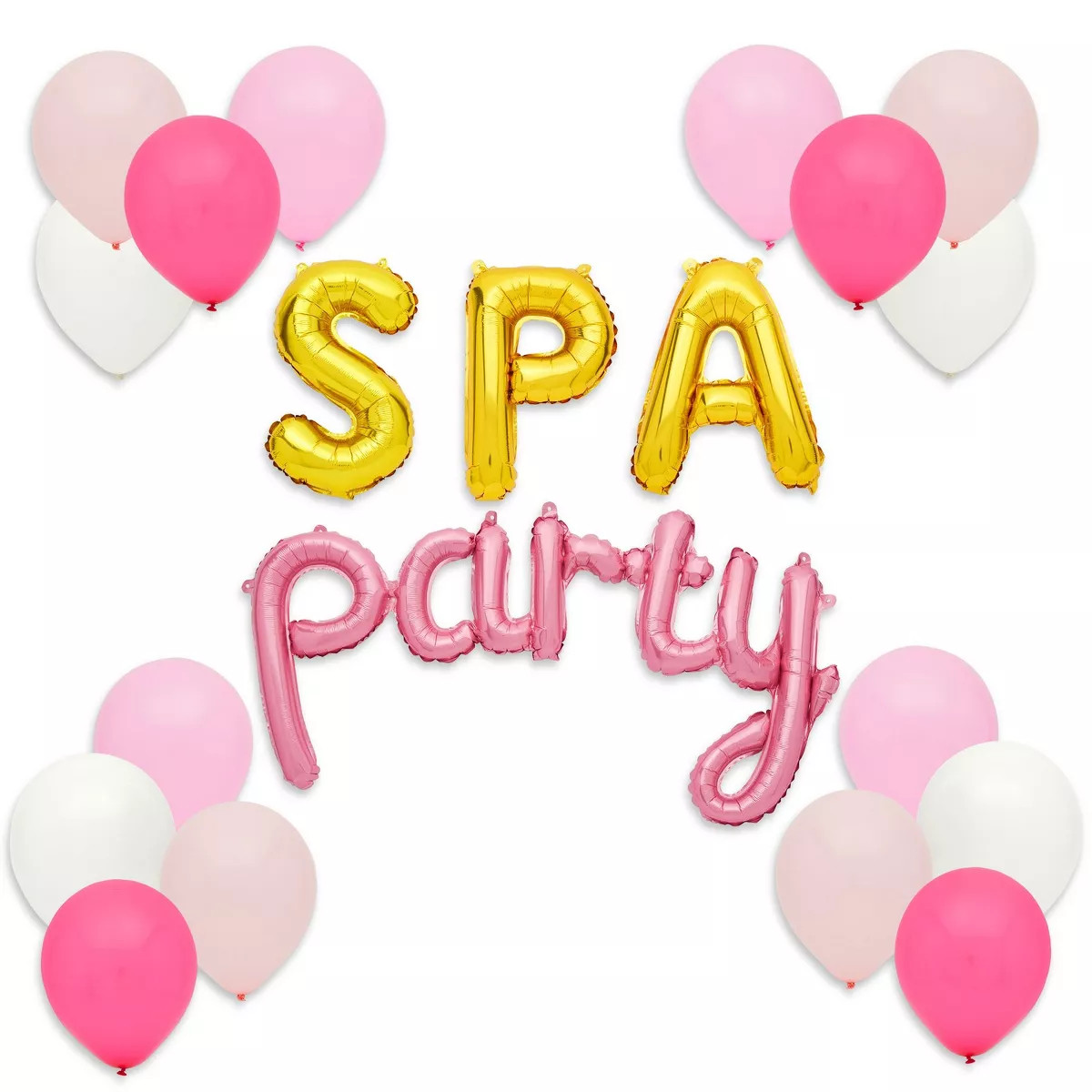 Blue Panda 55 Pieces Spa Party Balloons for Slumber Party Decorations, Girls Night Birthday Suppl... | Target