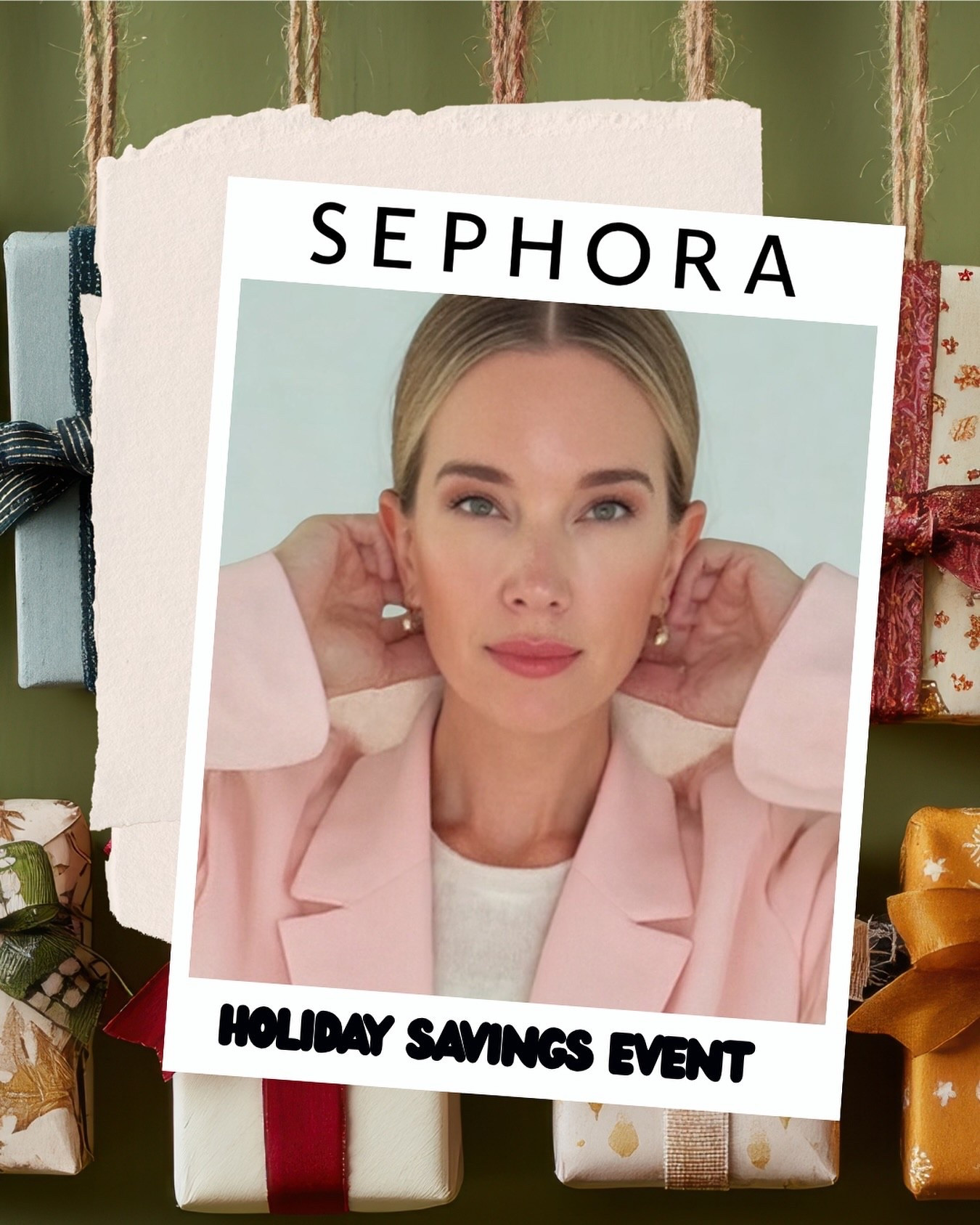 This is the live. You know the one.
Holiday glam. Gift ideas. Deals. Giveaways.
TUESDAY • 6PM EST
Be there. 🎁✨ @sephora #ad 

#sephora #sephorasquad #sephorasavingsevent #grwm #grwmmakeup #holidayshopping #holidaysavings #holidaysalesevent #holidaybeauty #holidaymakeup