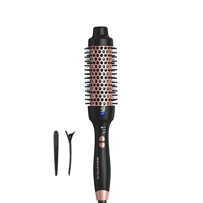 Wavytalk Updated Version Thermal Brush for Blowout Look, Blowout Express 1.5 Inch Ionic Thermal R... | Amazon (US)