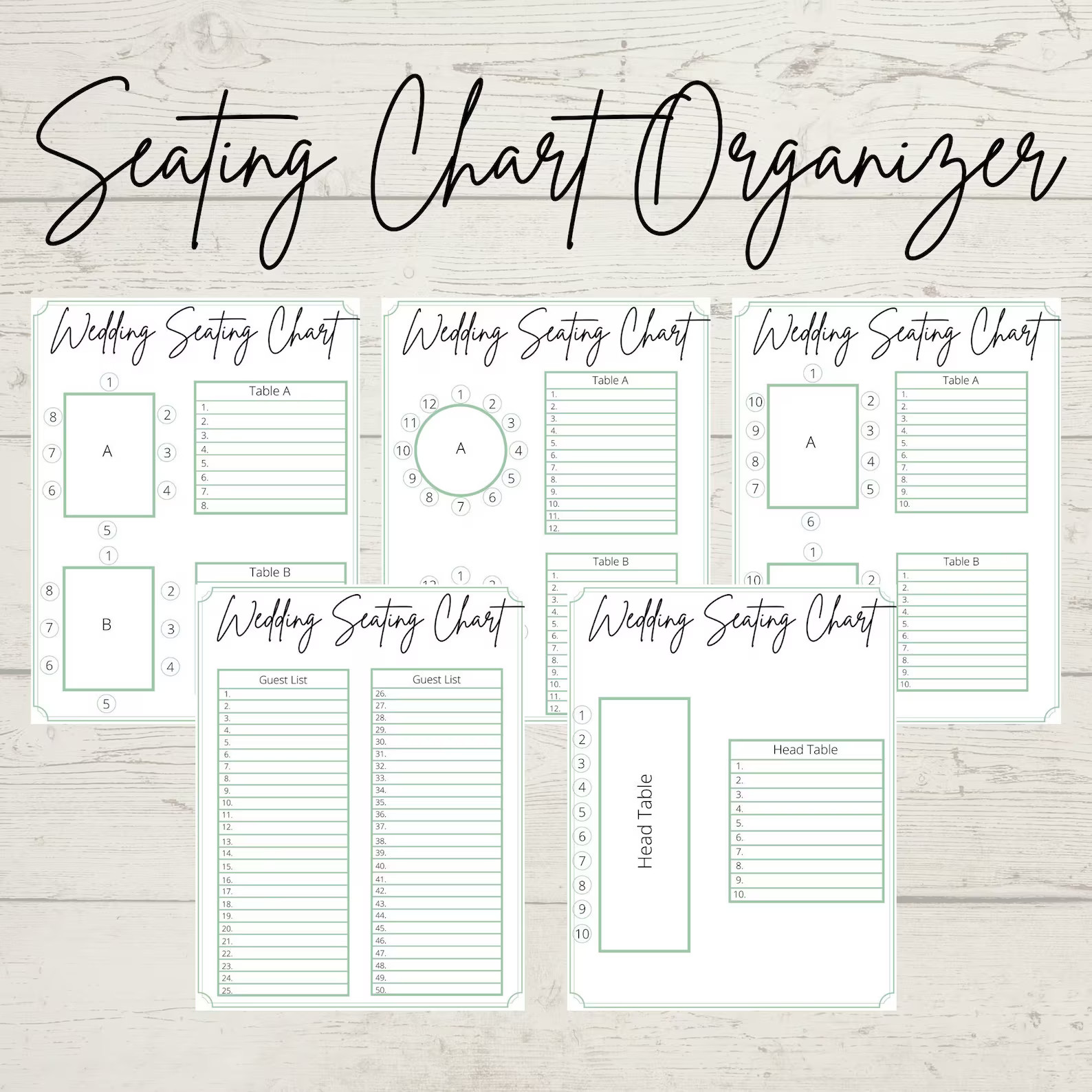 Wedding Guest List Planner Wedding Guest List Wedding Seating Chart Wedding Planning Wedding Spre... | Etsy (CAD)