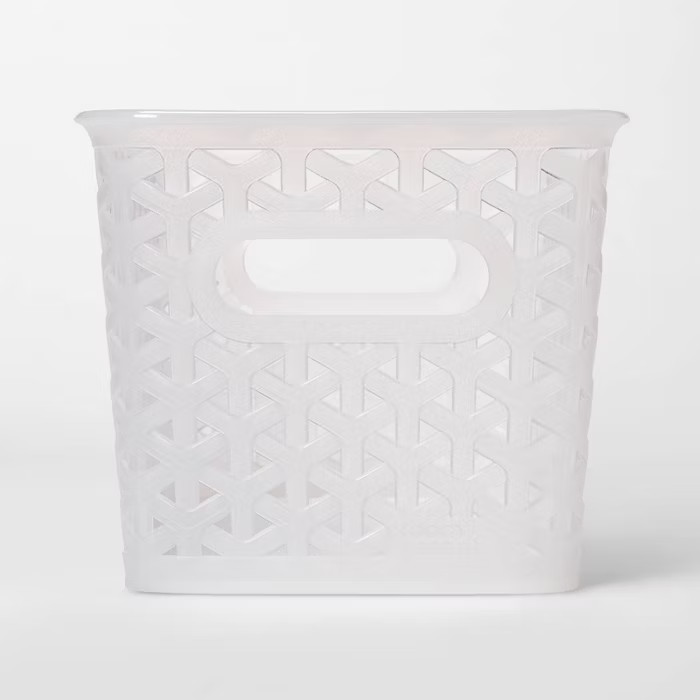 Y-Weave Half Medium Decorative Storage Basket - Room Essentials™ | Target