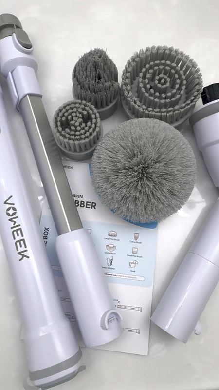 Voweek Cordless Electric Spin Scrubber Brush. I use it to clean my shower.

#LTKhome