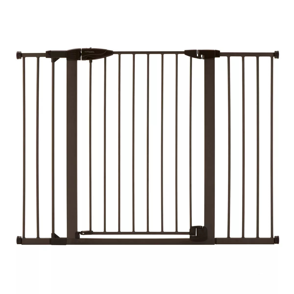 Toddleroo by North States Riverstone Extra Tall And Wide Baby Gate - Graphite -  29.75"-52" Wide | Target