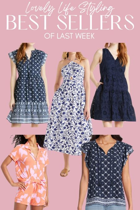 Last week’s best sellers 
Walmart summer dresses 
Target pj set 
Walmart flutter sleeve top
Summer outfits 
Summer dresses 


#LTKSeasonal #LTKStyleTip #LTKFindsUnder50