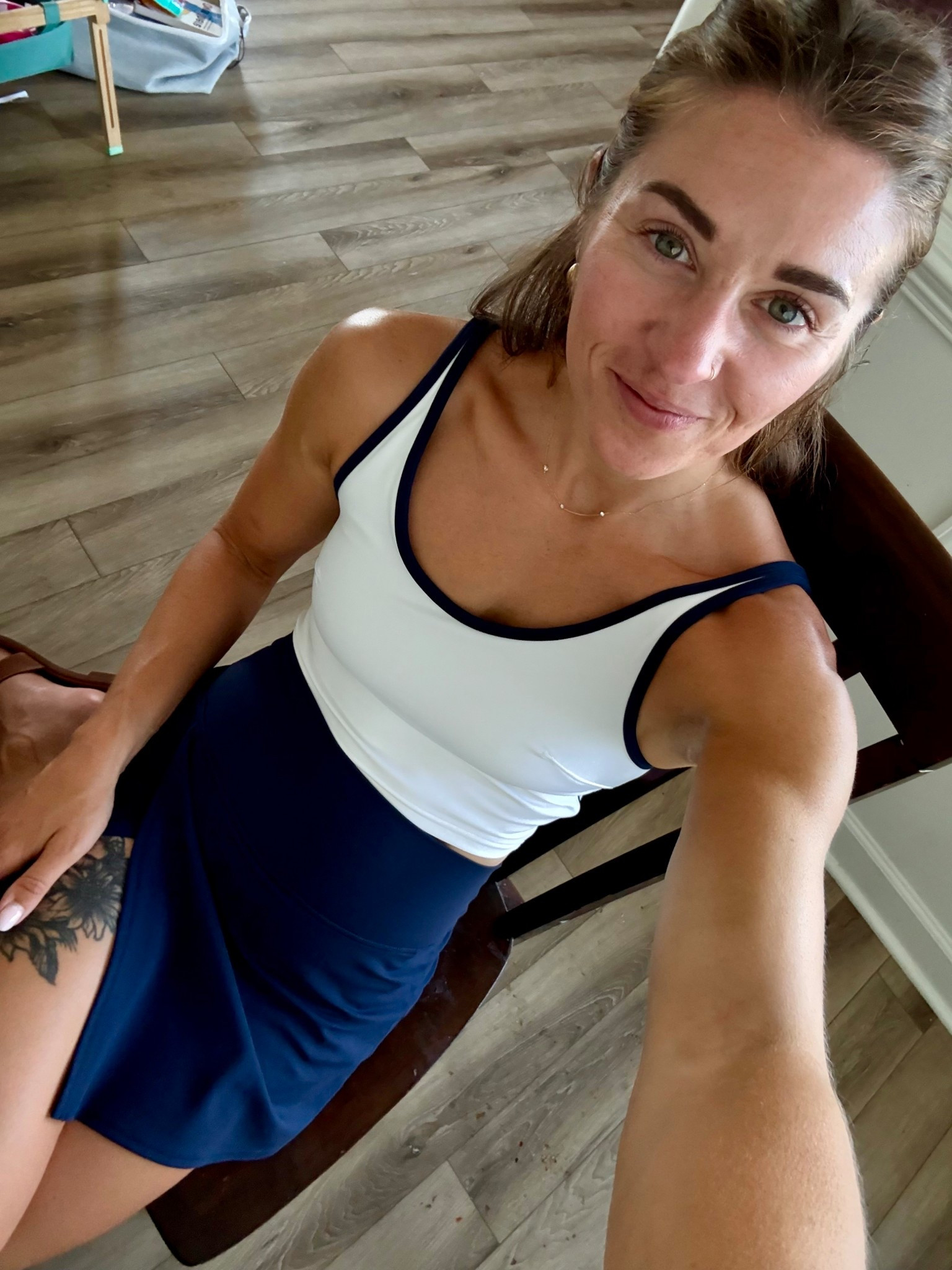 Matching athleisure all summer long! Wear a small tank, a 4 in the skirt, a s/m in the hat

#LTKFindsUnder100 #LTKSummerEdit #LTKActive