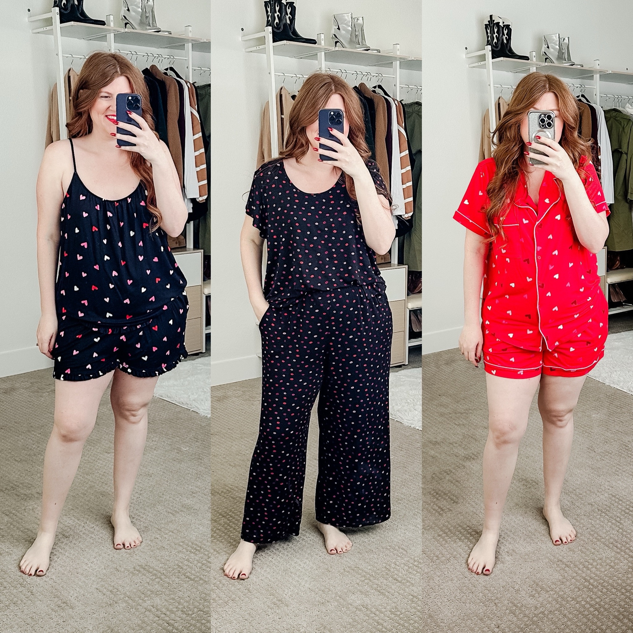 Valentine’s Day pajamas from Walmart. 

Pajama sets. 

#LTKSeasonal #LTKstyletip #LTKfindsunder50