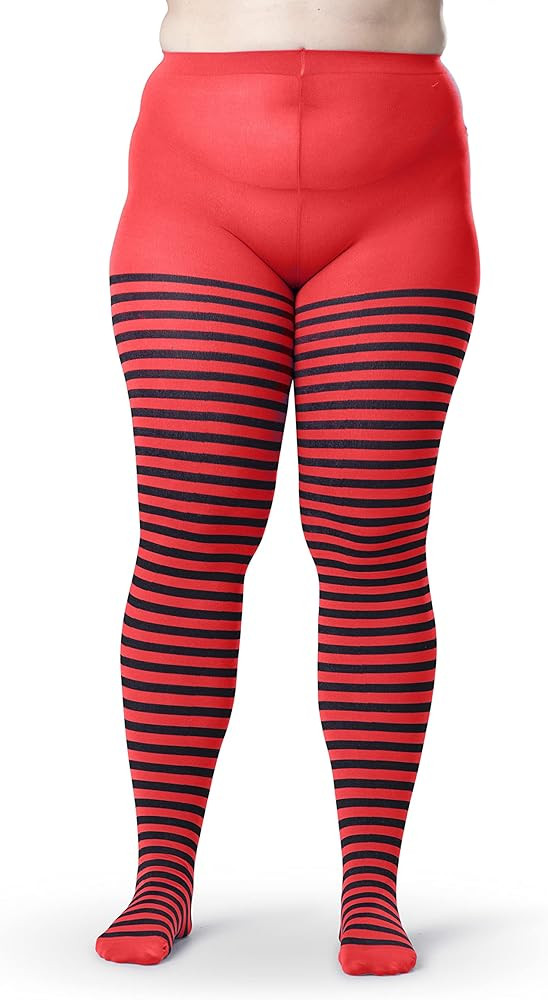 Silky Toes Women's Plus Size Opaque Microfiber Tights- 1 or 2 Pairs, Solid Colored | Amazon (US)