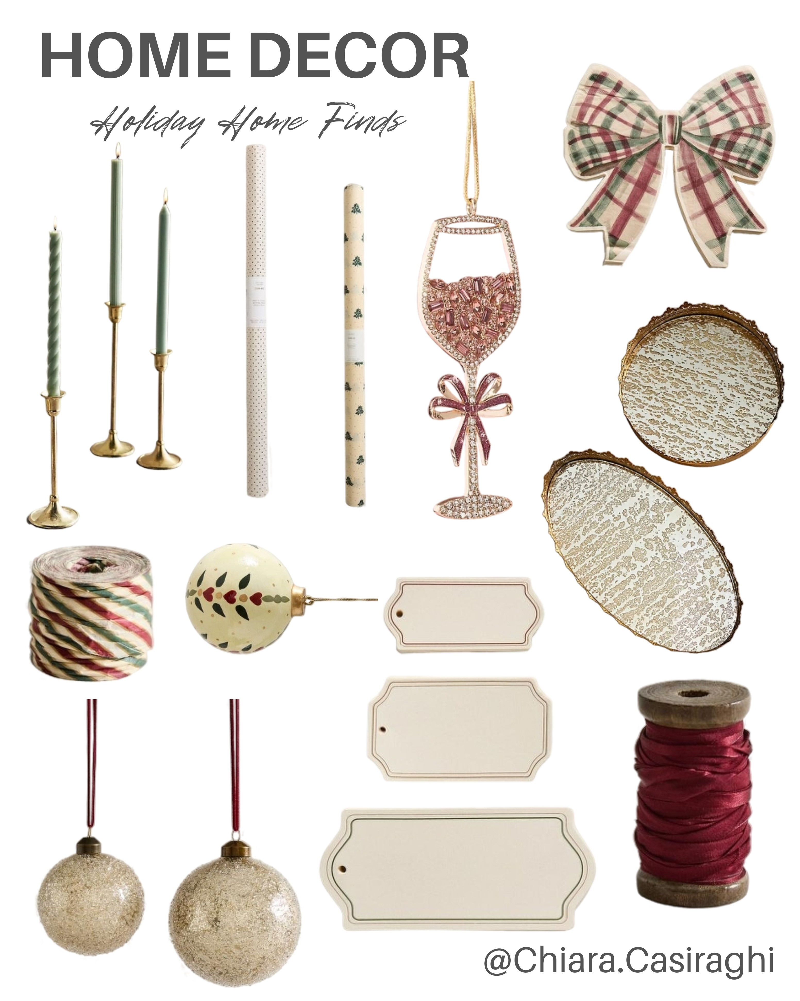 Transform your home for the season! My absolute favorite holiday home finds are here, featuring cozy decor, festive accents, and must-have hosting essentials. Get your space ready for Christmas magic! Tap to shop all the perfect holiday pieces! #HolidayDecor #ChristmasHome #HomeFinds #FestiveDecor #CozyHome #HolidayInspo #ShopTheLook #LTKHome 

 #LTKGiftGuide #LTKHoliday #LTKHome
