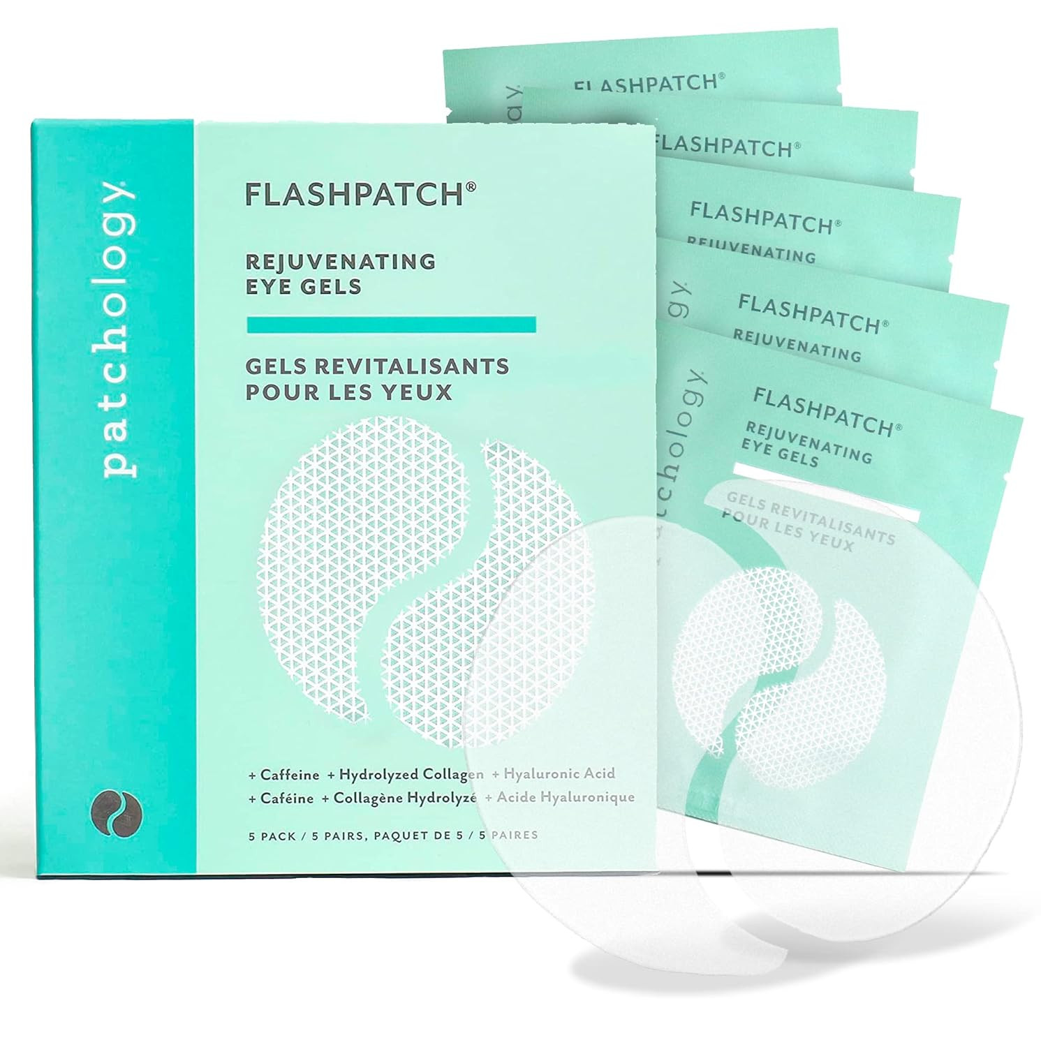 Patchology Under Eye Mask Gel Pads - Under Eye Patches for Puffy Eyes, Dark Circles, Wrinkles, an... | Amazon (US)
