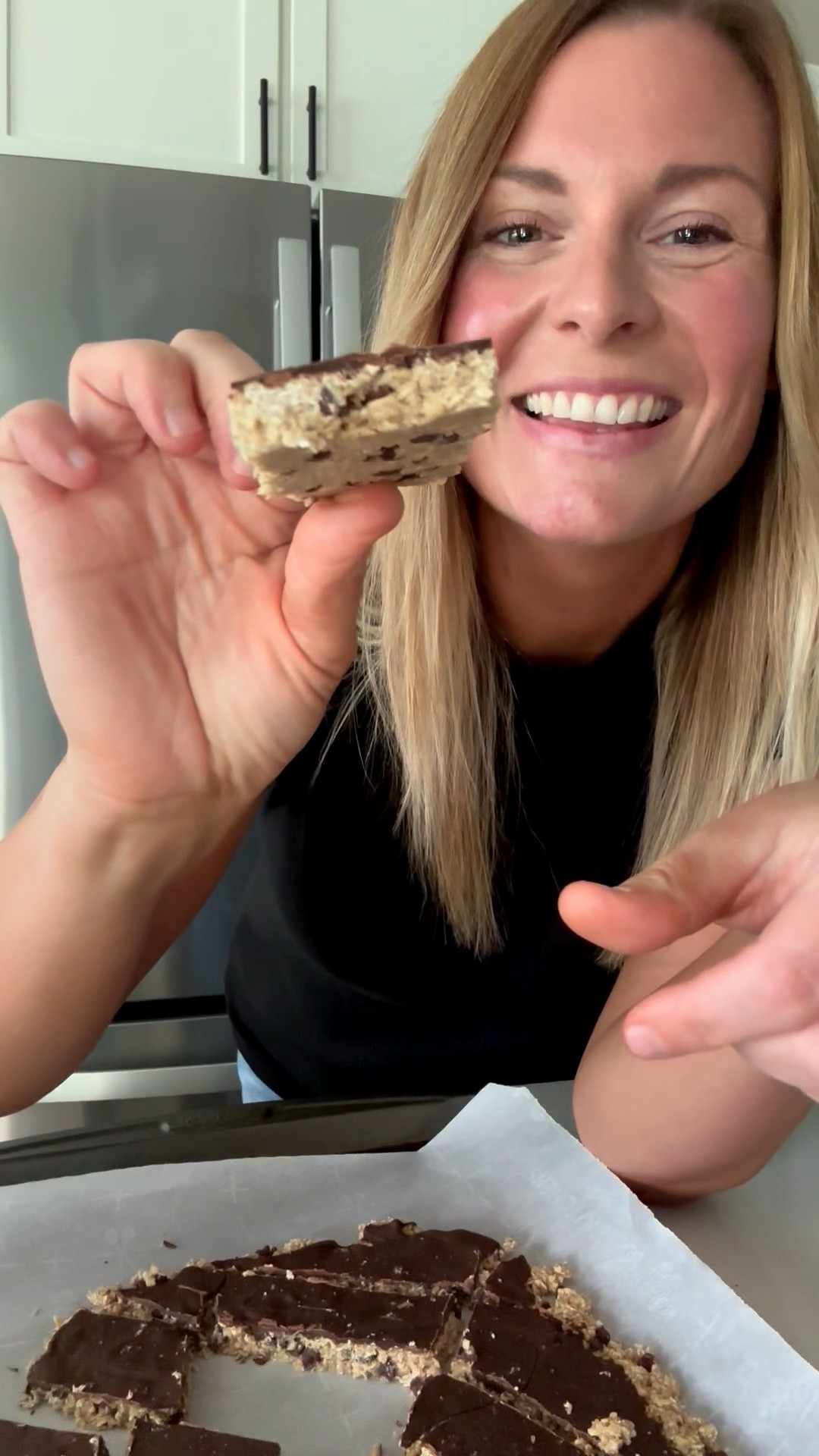 Easy healthy cookie dough bark using my amazing food processor! 

#LTKmomlife #LTKfitnessgoals #LTKfoodie