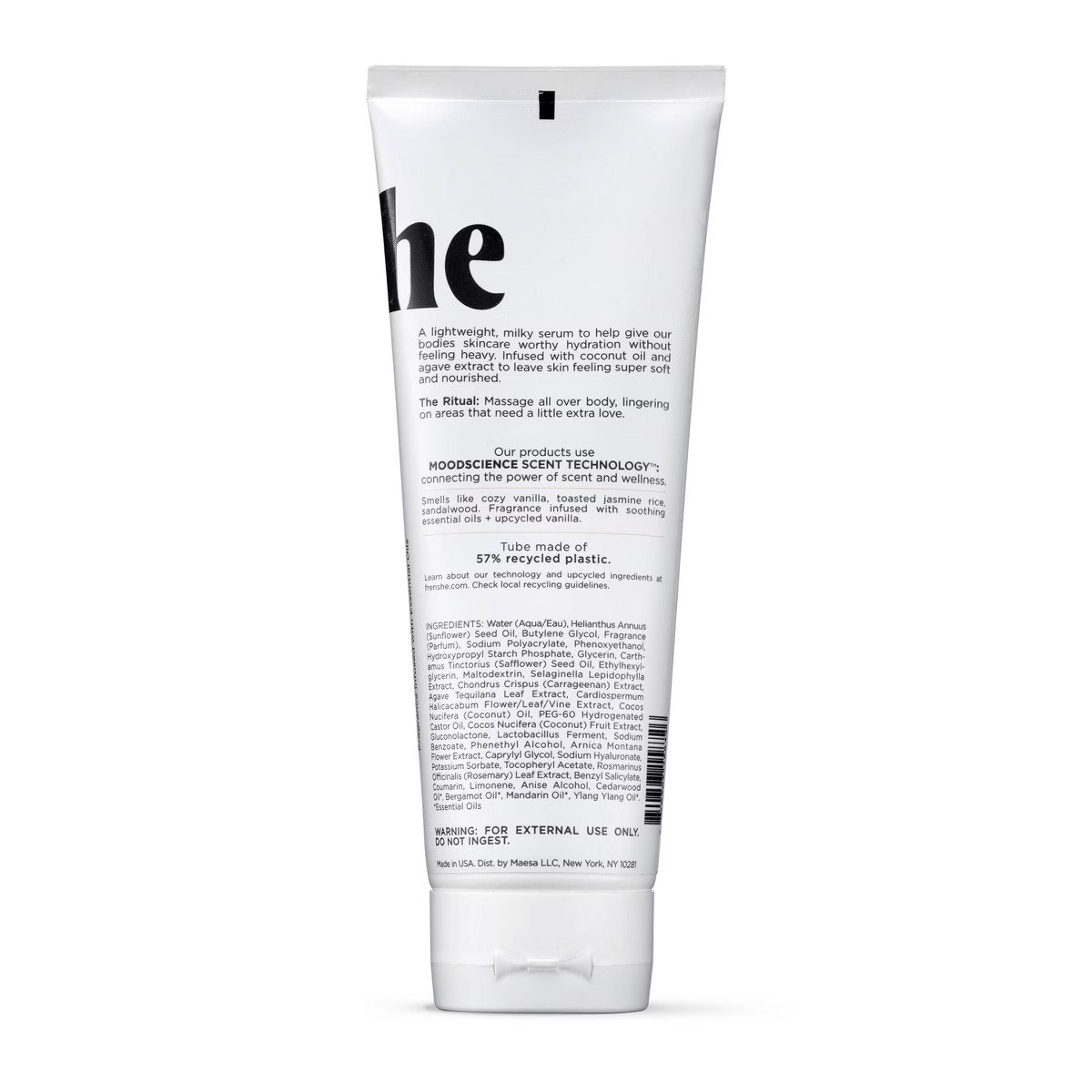 Being Frenshe Milky Hydrating Lotion for Dry Skin with Coconut Oil Fresh Cashmere Vanilla - 8 fl ... | Target