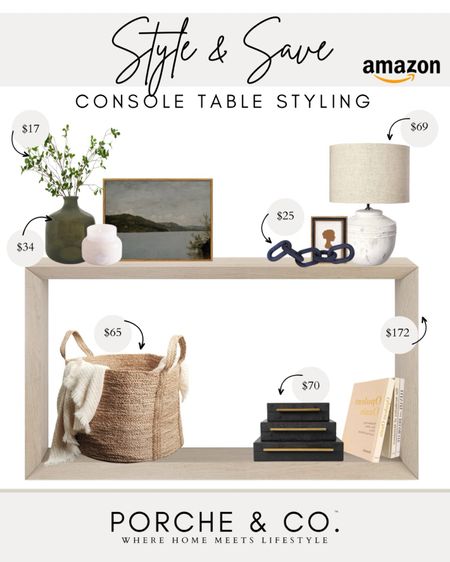 Style and save, console table styling, console table decor, console table, entryway, entryway table
#visionboard #moodboard #porcheandco

#LTKStyleTip #LTKHome