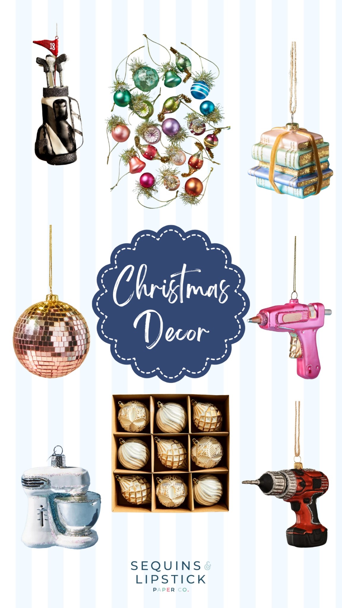 Anthropologie ornament finds for Christmas home decor this holiday season! 

#LTKHoliday #LTKhome #LTKunder50