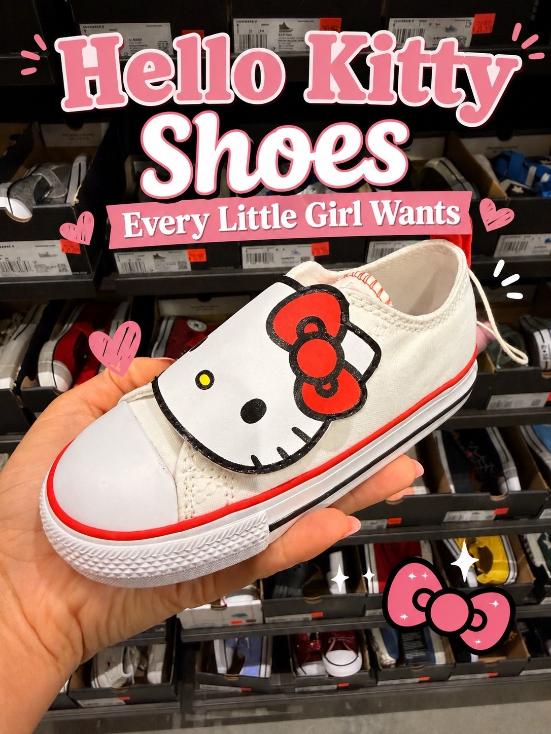 If your little one loves Hello Kitty, she’ll be obsessed with these! 🎀 The sweetest school shoes for the new school year. ✨ #LTKBackToSchool #HelloKittyLover #KidsFashion #GirlsSneakers #MomApproved

#LTKootd #LTKmomlife #LTKKids