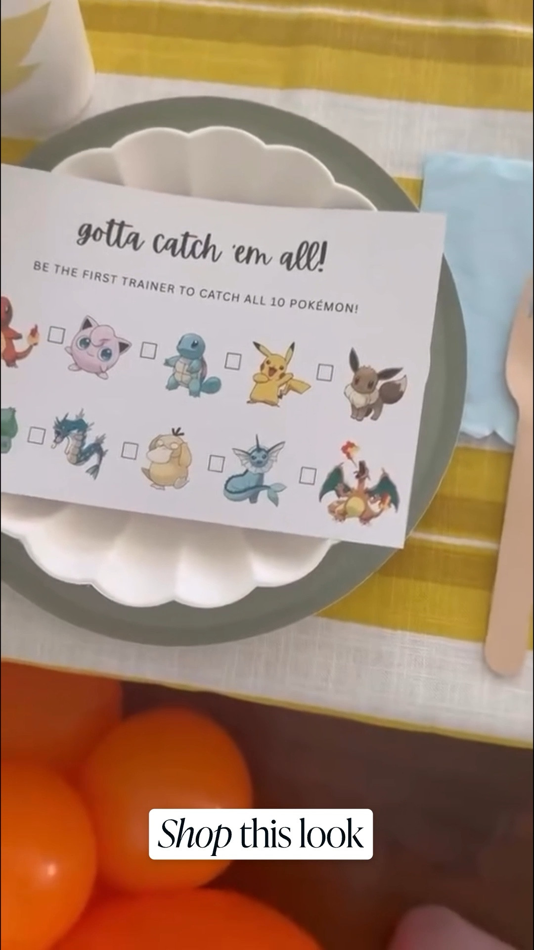 A look at my Pokemon birthday table decor

#LTKKids #LTKHome #LTKdayinmylife