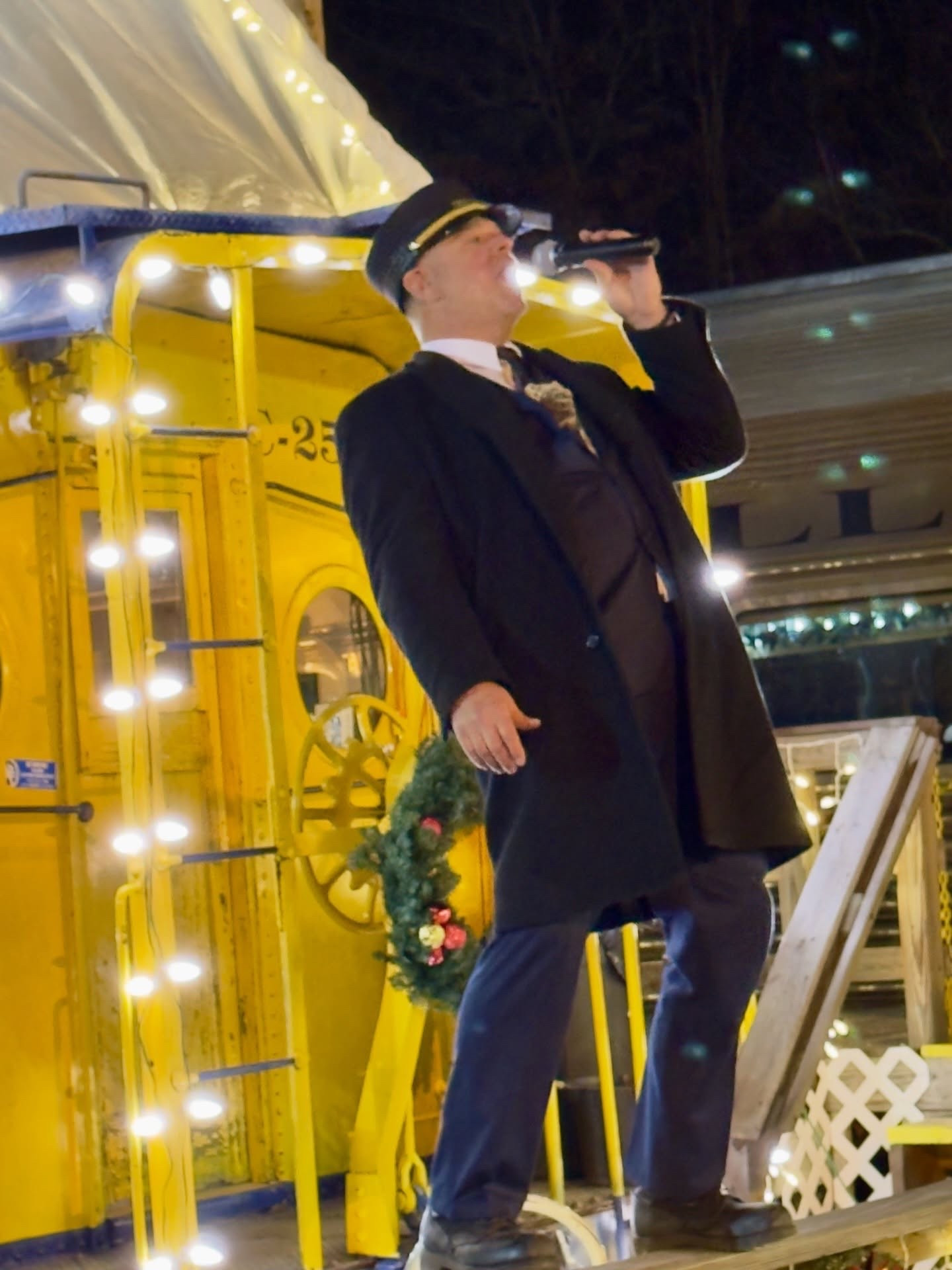 All aboard the North Pole Express!

Watching Sofia take in every detail from the conductor’s welcome to the cozy moments onboard made this feel like true Christmas magic. 

The 75-minute journey with @potomaceagle felt slow and special in the best way. Holiday music, warm cookies from Mrs. Claus, and a Santa visit that felt personal and joyful. Before and after the ride, the Event Barn was just as magical with photo ops, music, and festive touches that let kids really soak it all in.

This is one of those experiences that feels like a core memory in the making. 

Would your family ride in matching pajamas or bundle up as winter explorers?

Come back for the reel to see it all through Sofia’s eyes.



#LTKKids #LTKTravel #LTKHoliday