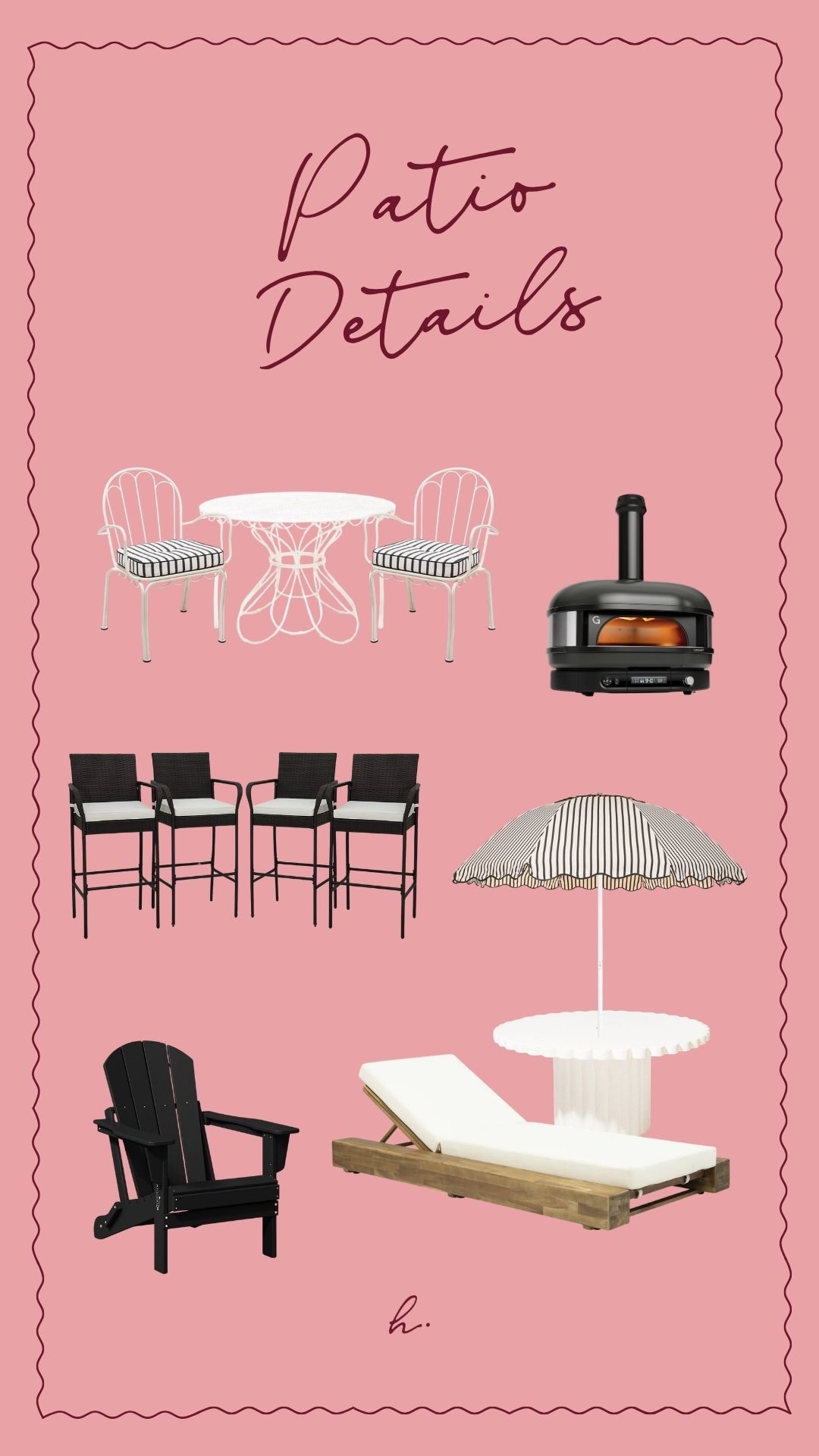 Patio & pool house details! 

#LTKHome