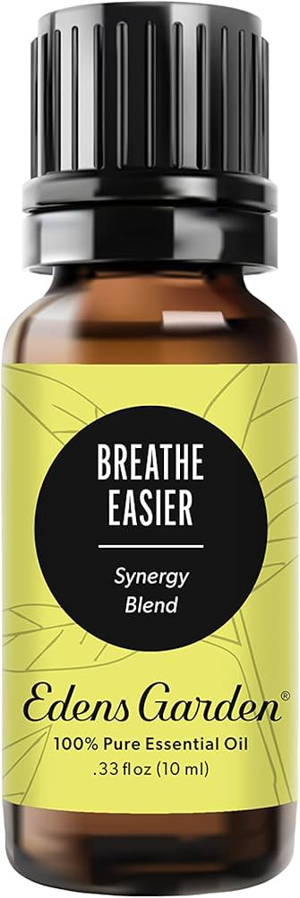 Edens Garden Breathe Easier Essential Oil Synergy Blend, 100% Pure Therapeutic Grade (Undiluted N... | Amazon (US)