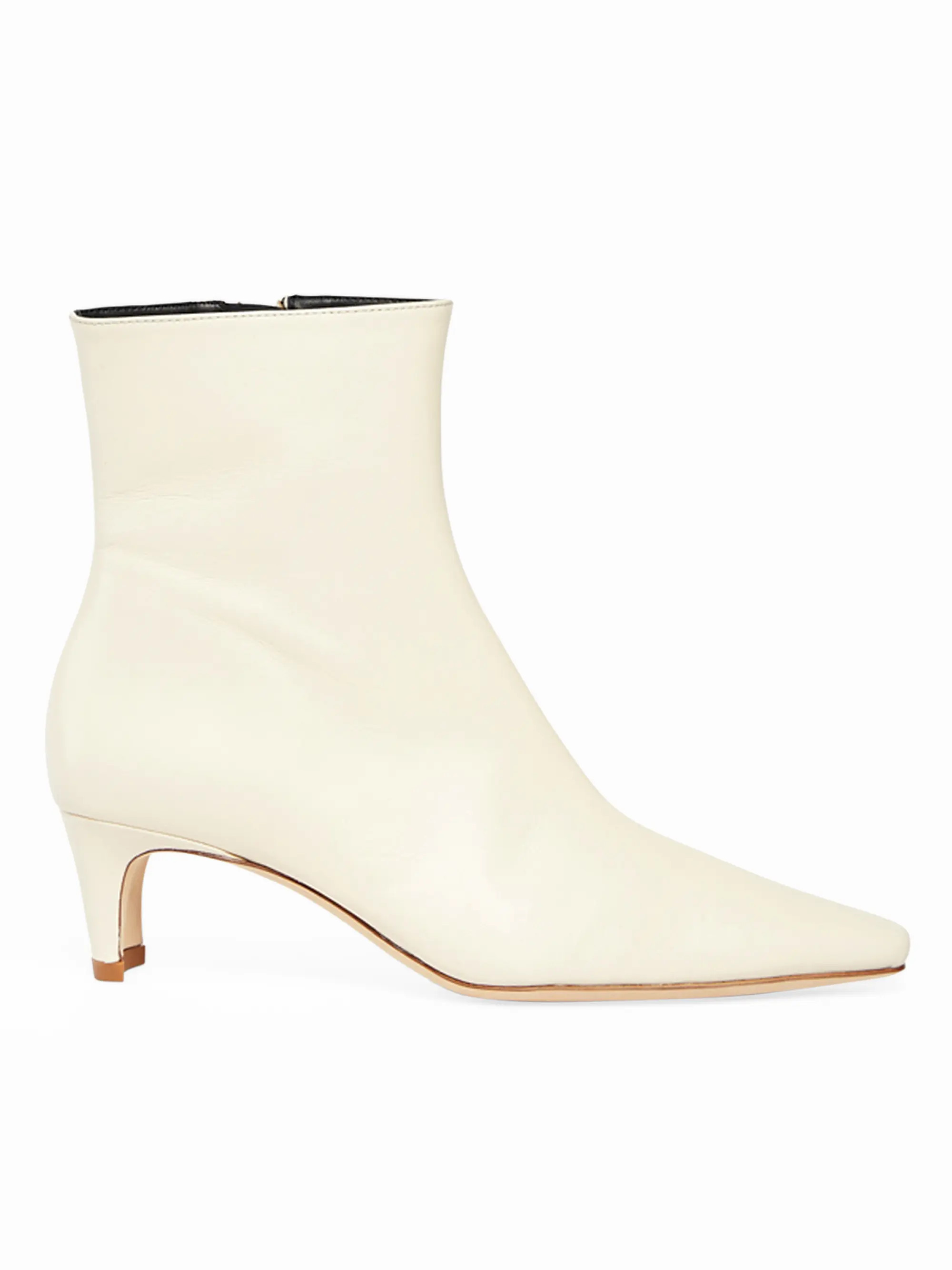 Staud Wally Leather Ankle Boots | Saks Fifth Avenue | Saks Fifth Avenue