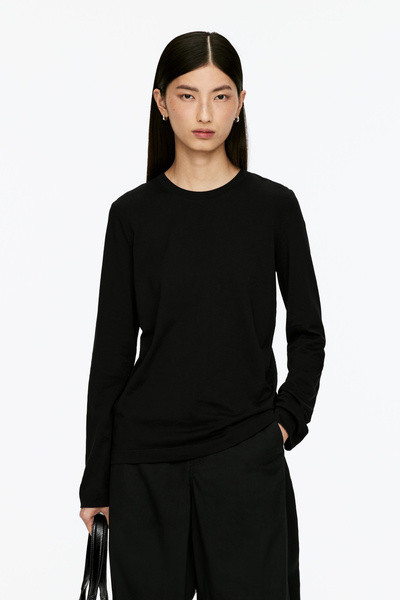 IRIS Signature Long-Sleeve T-Shirt – Black – ARKET GB | Arket UK