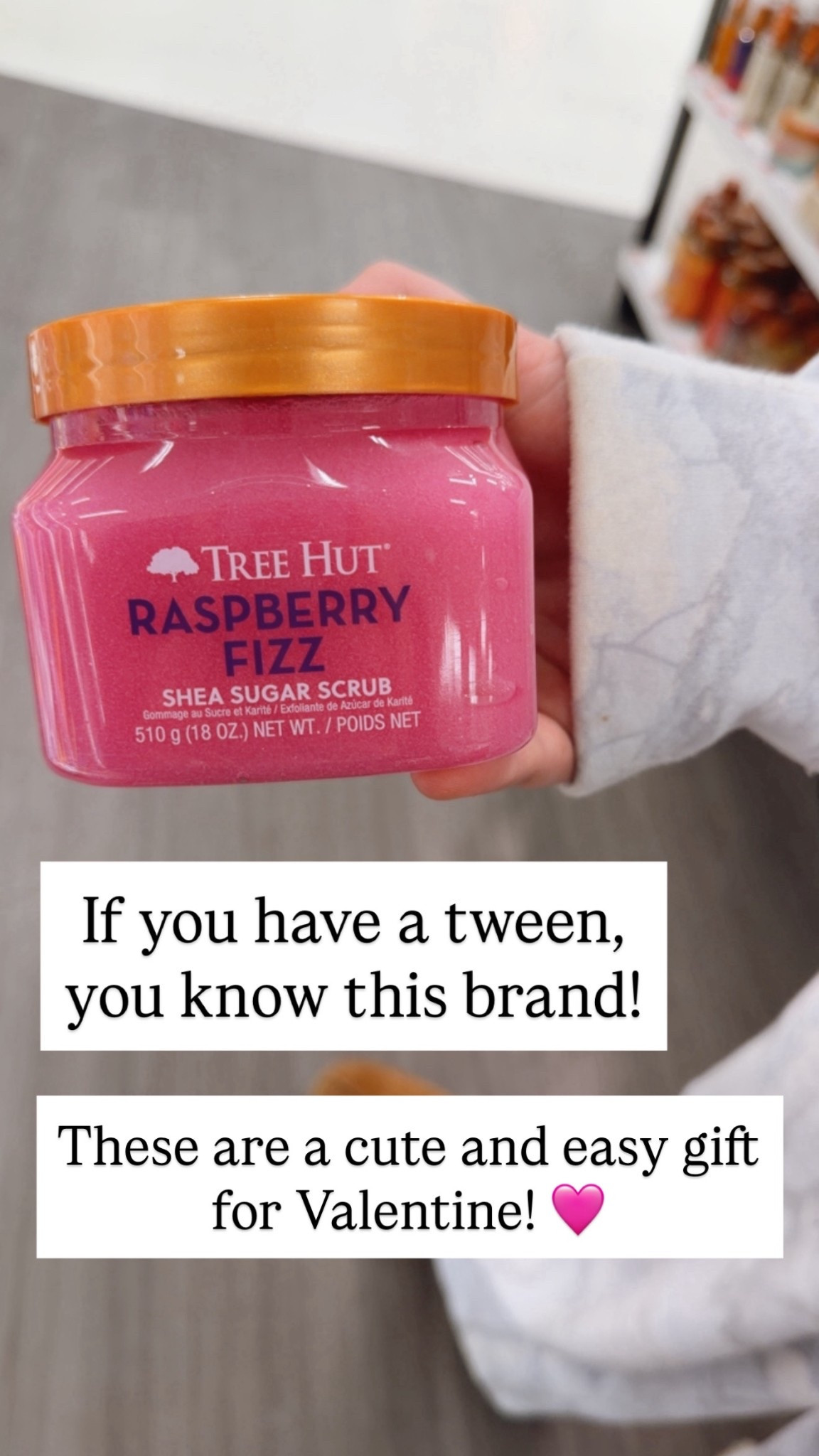 Tree hut scrub 

#LTKValentine #LTKBeauty