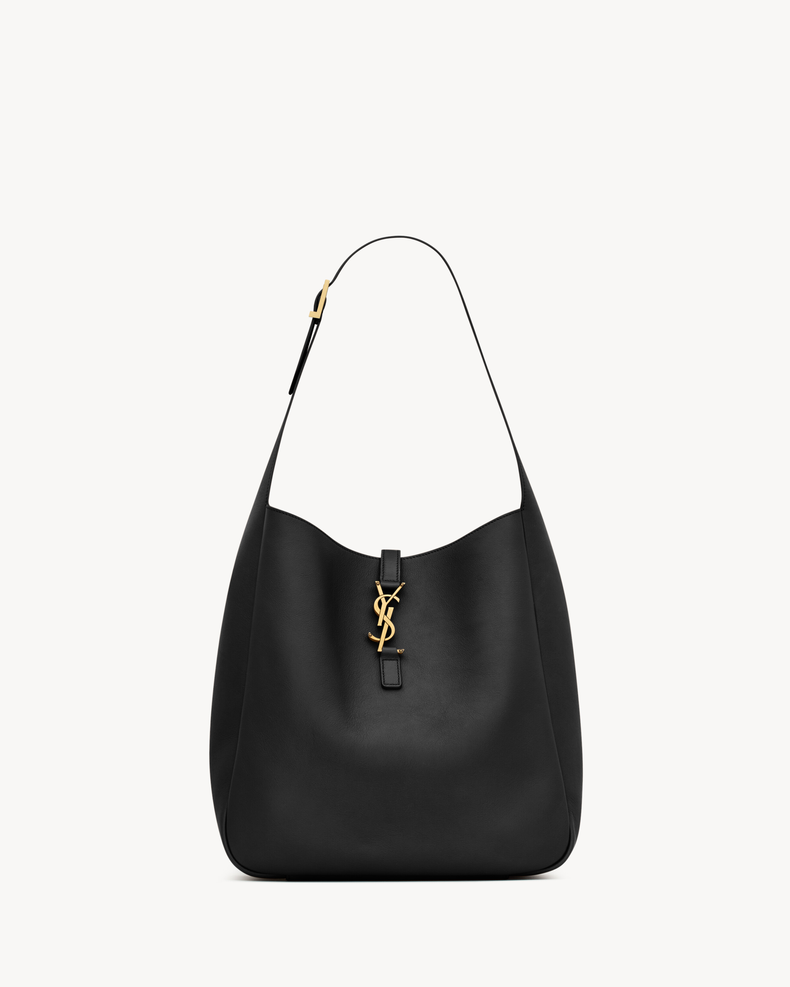 Saint Laurent Le 5 À 7 Supple Large In Grained Leather - Black - Women - One Size | Saint Laurent Inc. (Global)