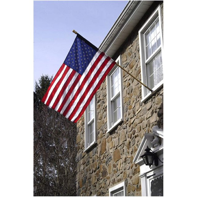 Valley Forge Flag DFS1USA-1 U.S Kit with 2.5ft x 4ft Nylon Flag & 5ft Wood Pole, 2.5' x 4', 0 | Walmart (US)