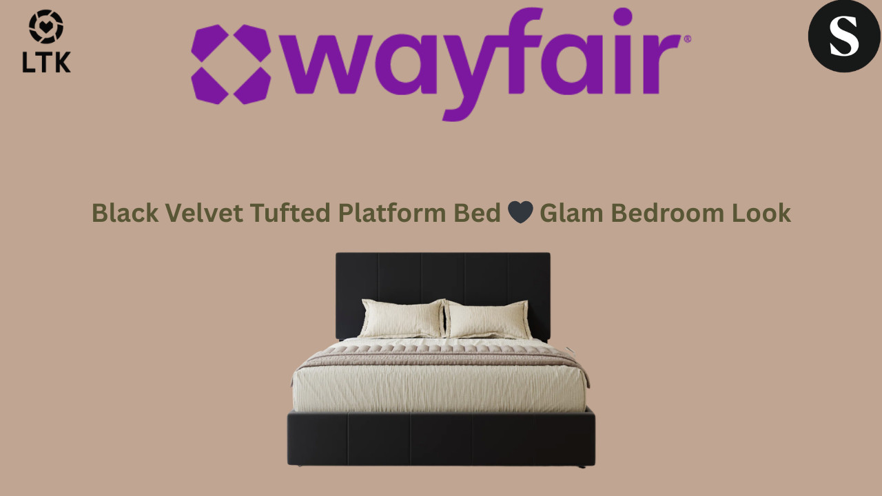 Black Velvet Tufted Platform Bed 🖤 Glam Bedroom Look

Create a glam luxury bedroom with this fully upholstered velvet platform bed. The tufted headboard and sleek design bring elegance and comfort to any space.
Shop through my ShopMy, LTK, and Wayfair storefronts.


ShopMy:
https://shopmy.us/shop/collections/4279238

LTK:



Wayfair Storefront:


Modern velvet platform bed featuring a tufted upholstered headboard and sleek contemporary frame.

#VelvetBed #GlamBedroom #BlackBedroomDecor #LuxuryHomeDecor #WayfairFinds #LTKHomeStyle #ShopMyDecor

velvet platform bed frame, tufted velvet bed frame, black upholstered bed, glam bedroom furniture

 

 #LTKSpringSale #LTKOver40 #LTKHome
