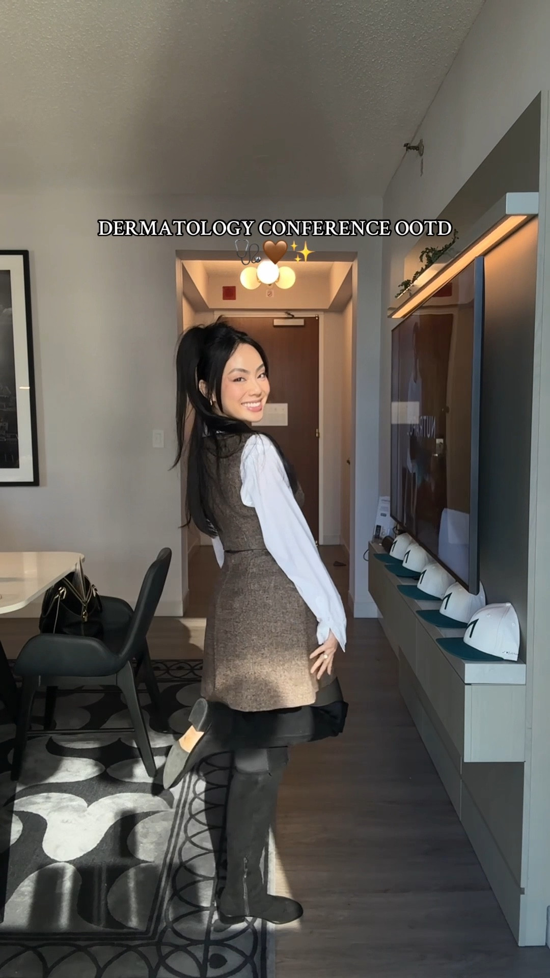 another derm conference OOTD for ya 😉❤️ 

#LTKBeauty #LTKootd