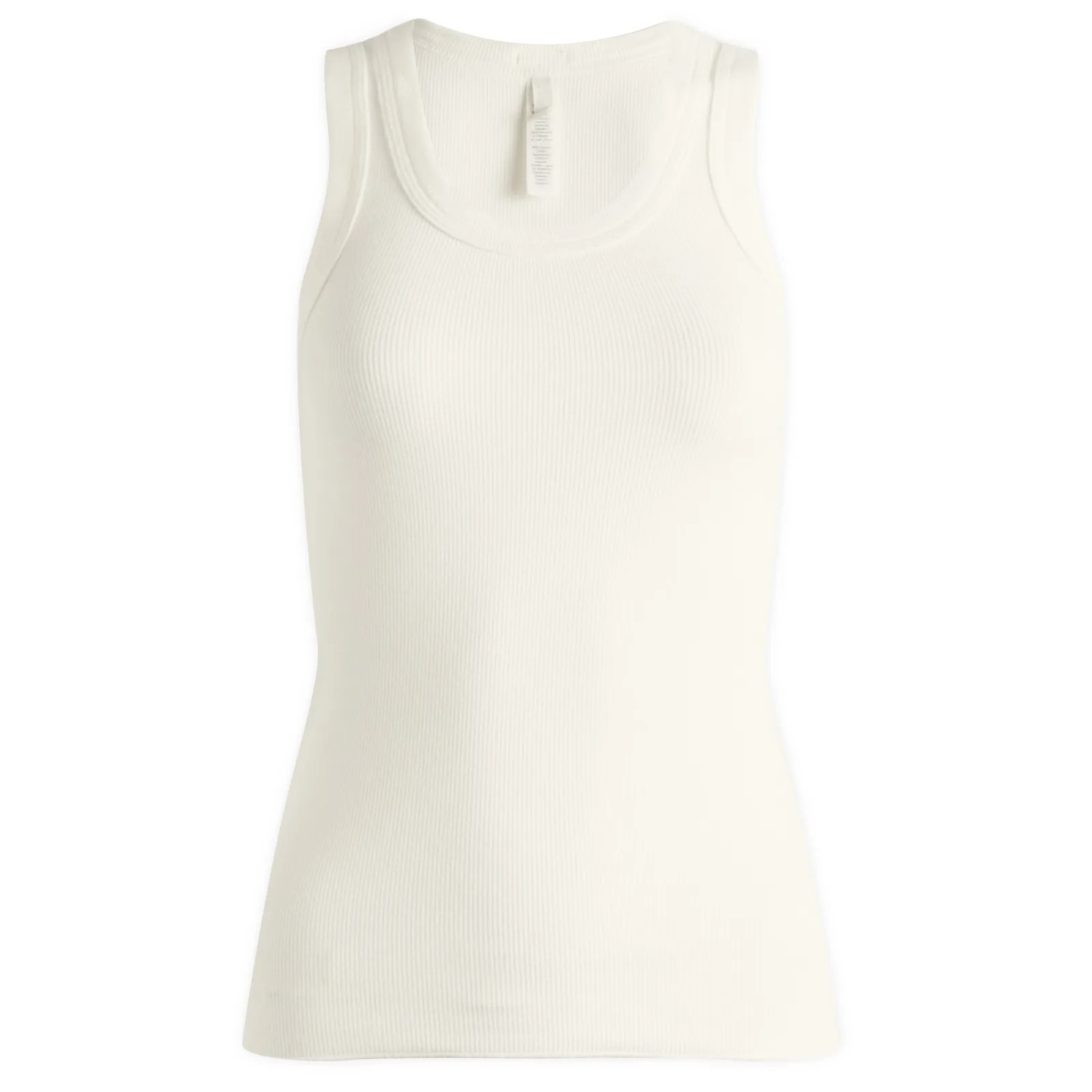 SKIMS Women's Cotton Rib High Scoop Tank in Marble, Size X-Small | END. Clothing